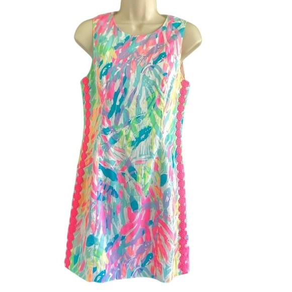 Lilly Pulitzer SZ2 Sparkling Sands Dress - Picture 12 of 13